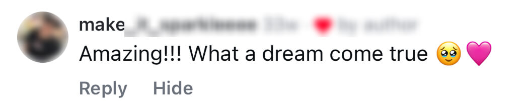 Social media comment calling Barterloo a dream come true